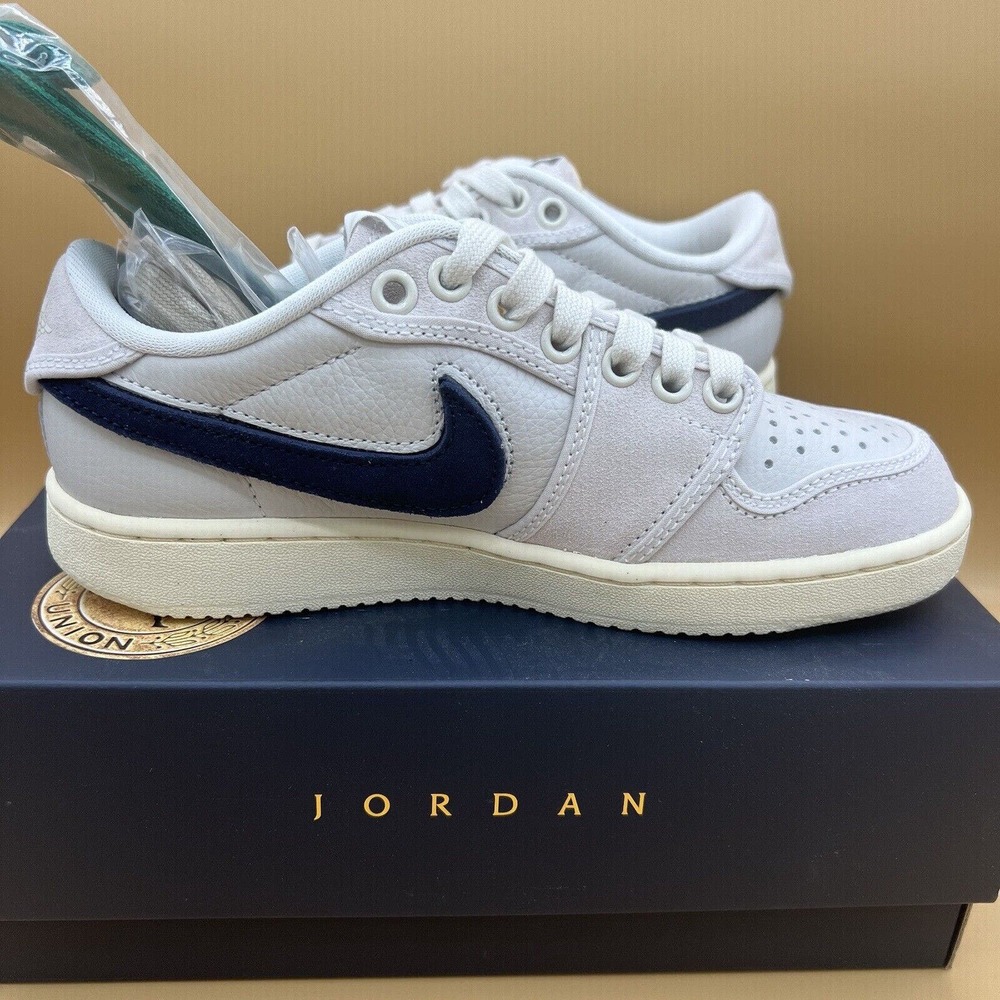 Jordan 1 Retro AJKO Low SP Union Sail Leather- Men's 4 - Picture 8 of 12